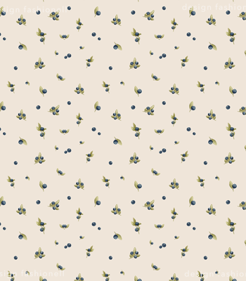Wrapping paper - Blue berry