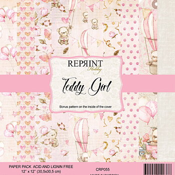 Paperpack Reprint - Teddy Girl Collection Paperpack 12x12