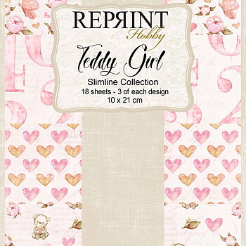 Slimline Teddy Girl Collection pack
