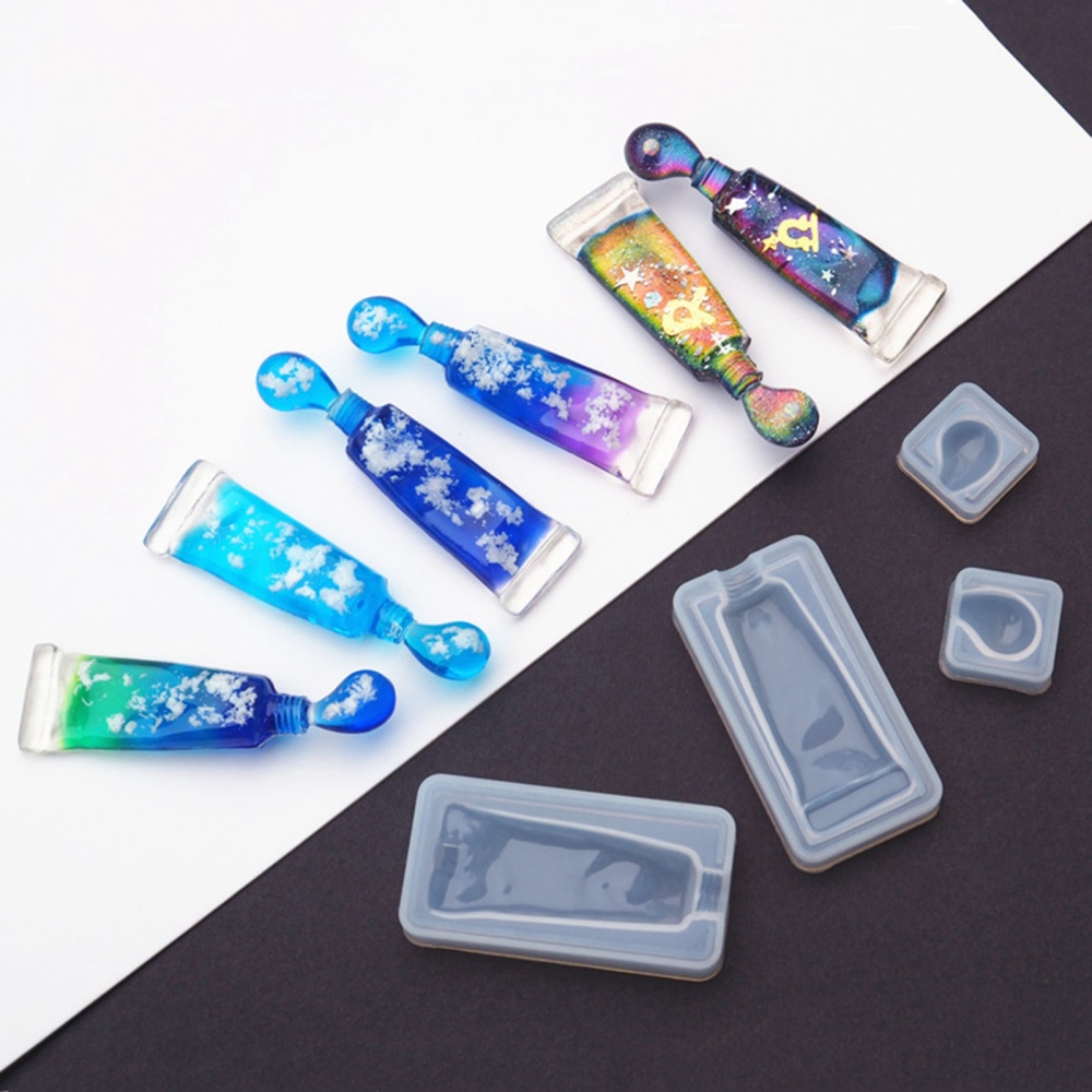 forms in Silicon  Toothpaste tube - 3