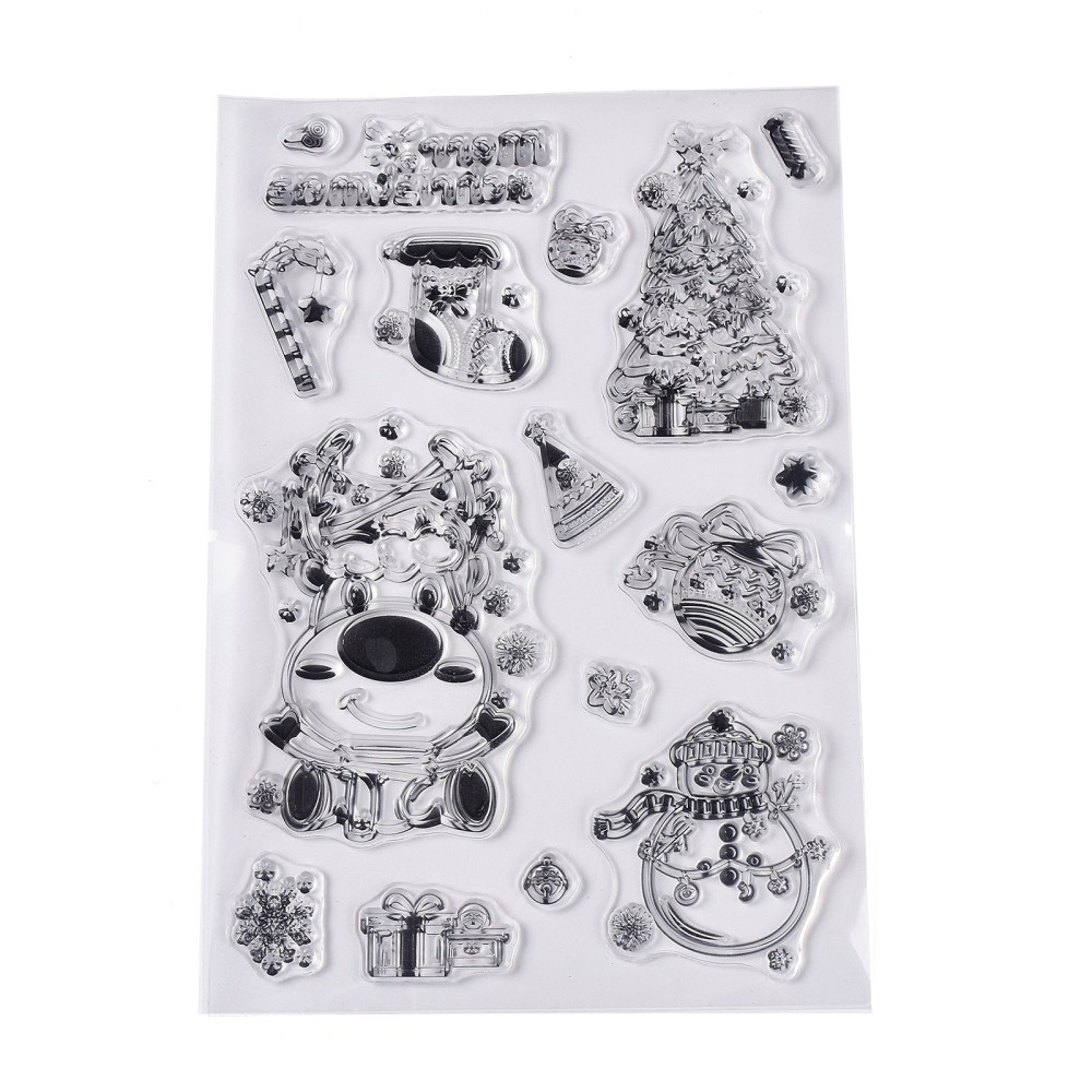 Silicone stamps, clearstamps Christmas - 2