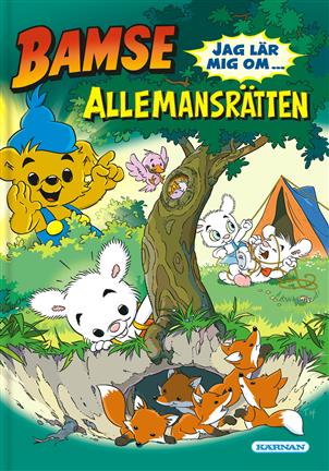 Bamsebok - Jag lär mig om...Allemansrätten