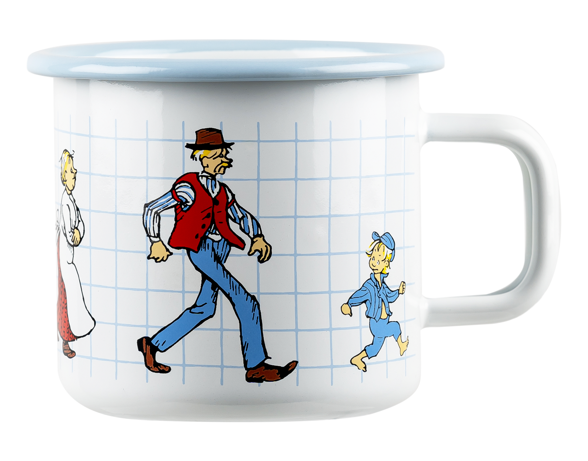 Emaljmugg Emil The Katthult folks  3,7 dl