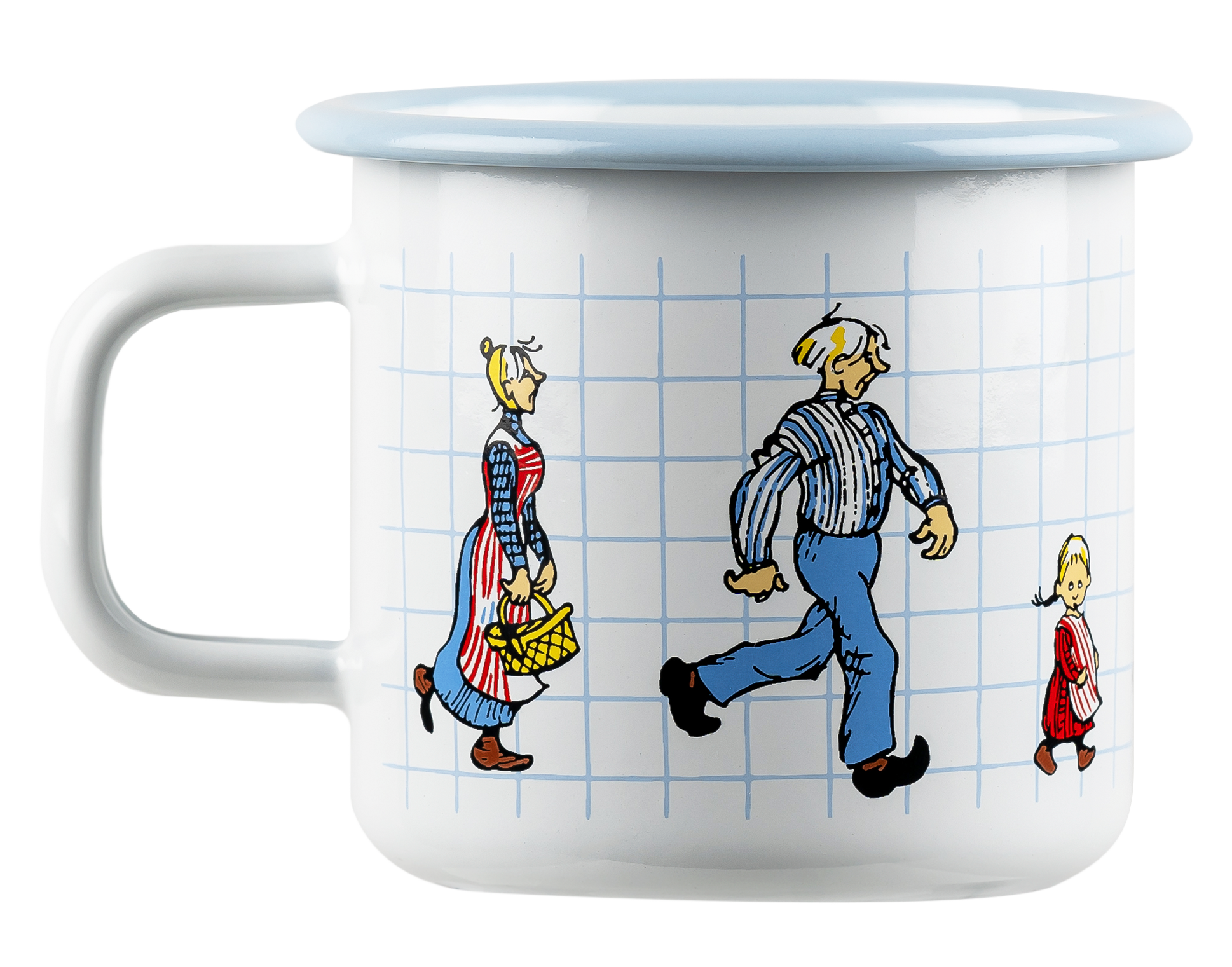 Emaljmugg Emil The Katthult folks  3,7 dl - 3