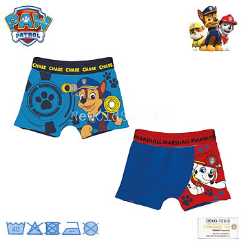 Boxer 2-pack PAW PATROL Original Stl. 104/110 cl - 2300