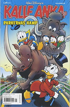 Kalle Anka & CO nr 25 2022, Parkernas kamp
