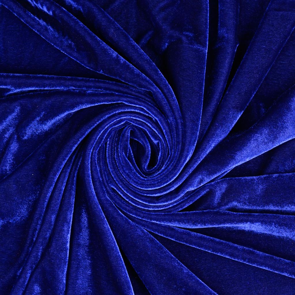 Stretch Sammet Enfärgad - 8