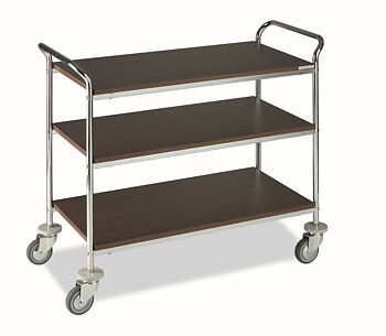 Table clearing trolley Hira  with 3 shelf
