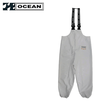 Regnhängselbyxor Ocean Albertville Vit