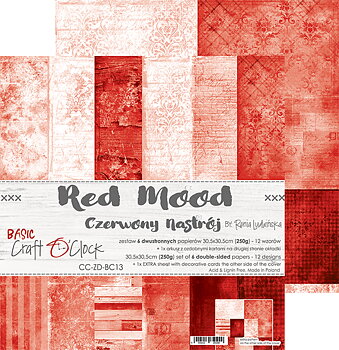 CoC BASIC 30,5x30,5 - RED MOOD