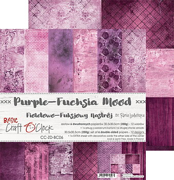 CoC BASIC 30,5x30,5 -PURPLE-FUCHSIA MOOD