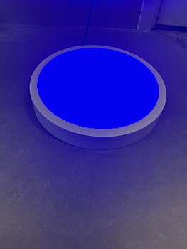 Plafond BLÅTT ljus 15W IP65+IK10