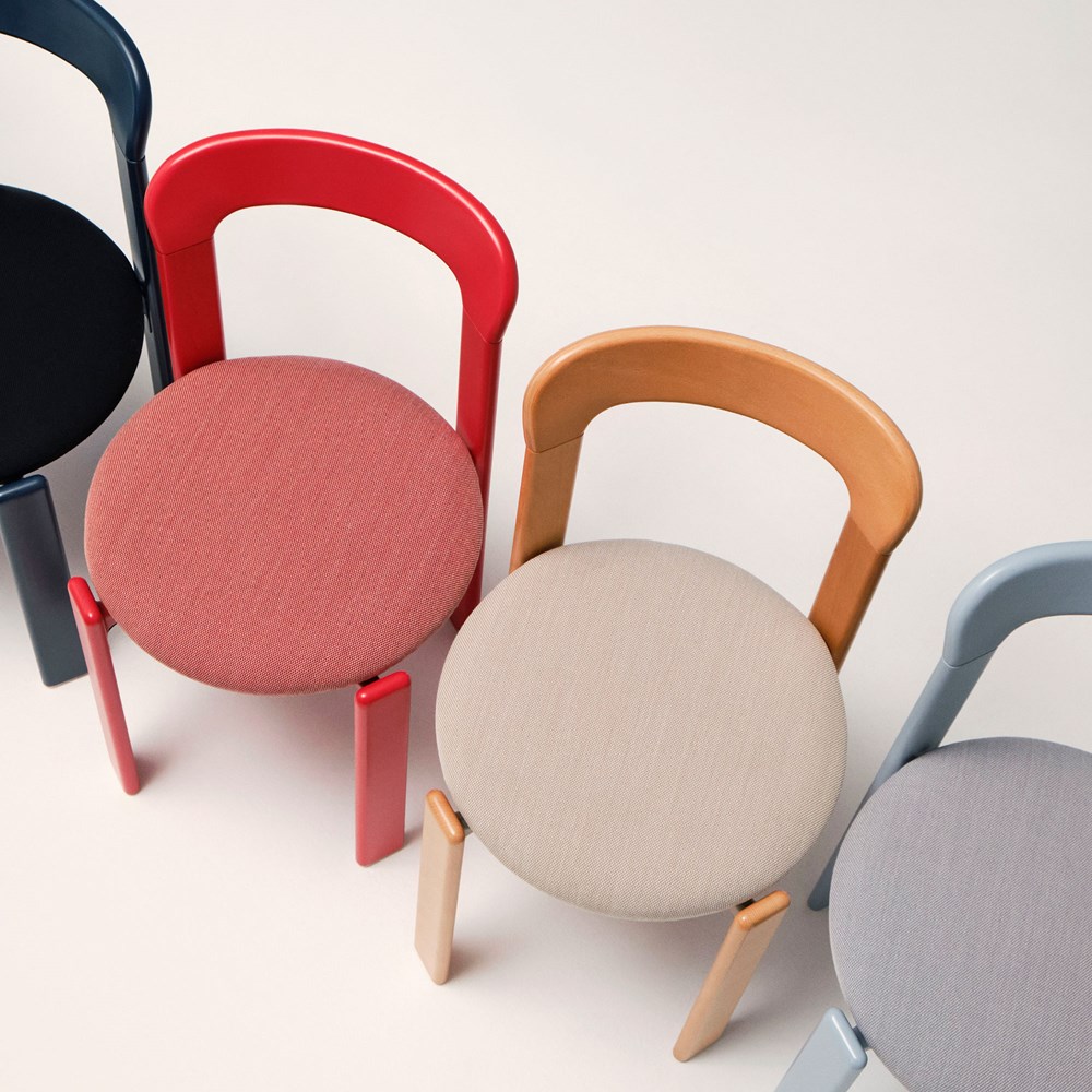 Rey Chair w. Seat Upholstery (several colors) - 3