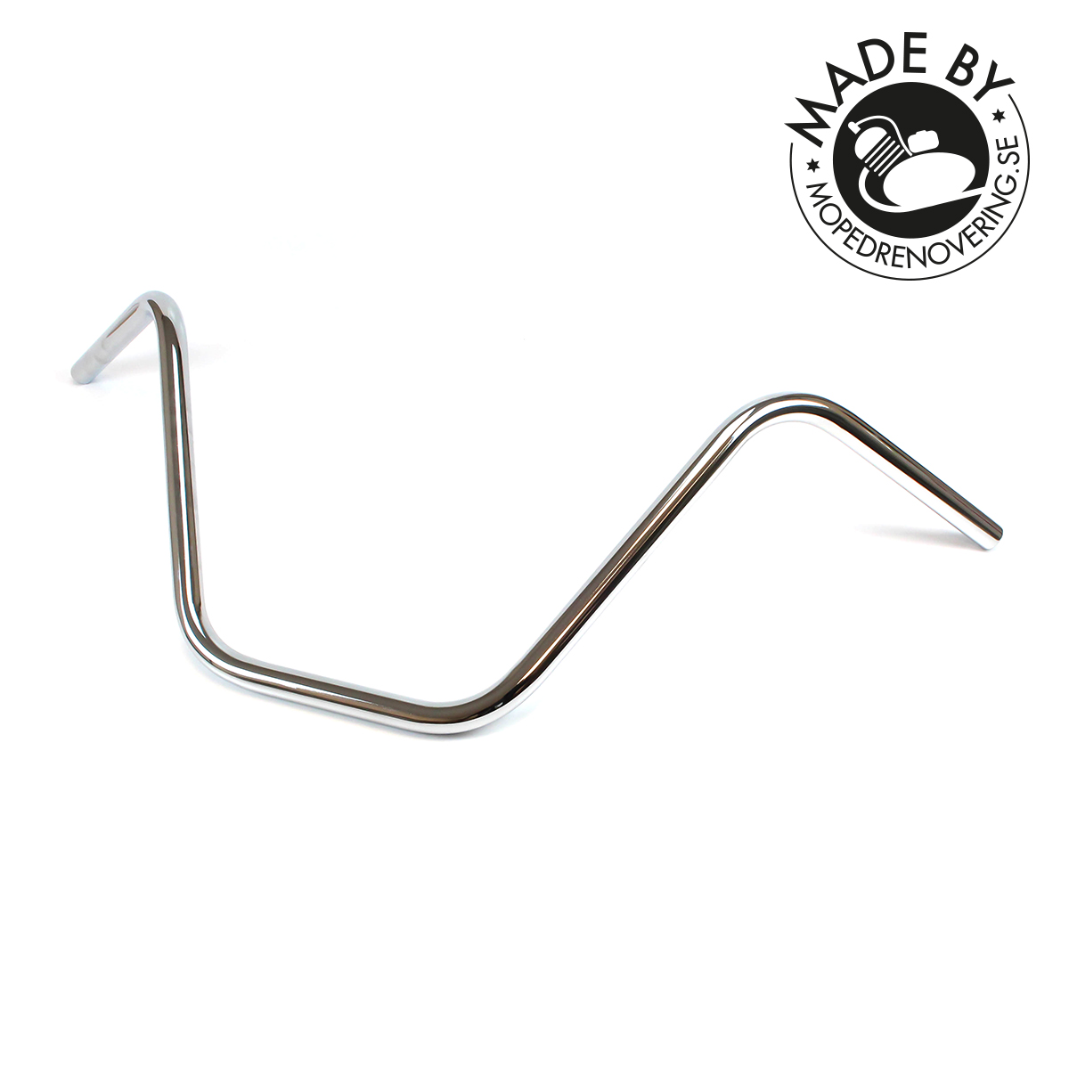 Stockholm board Height 30 cm, width 83 cm.  Our own handlebar after the 70s model. Made by Mopedrenovering.