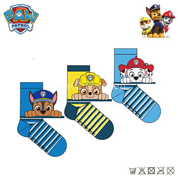 Socka 3-pack - Stl. 23/26 - PAW PATROL Original 1500