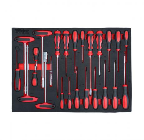 Mobil Verktygsvagn WEBER 151 delar - 5