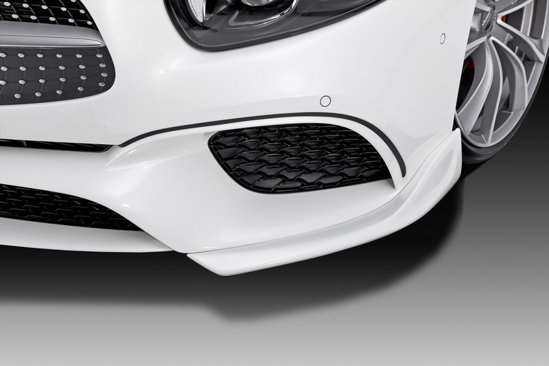 1. Front splitters unpainted 2pcs - 4