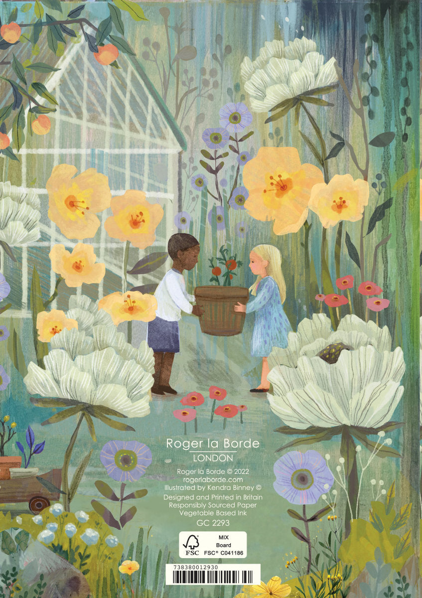 Children's Garden Party Greeting Card - 2