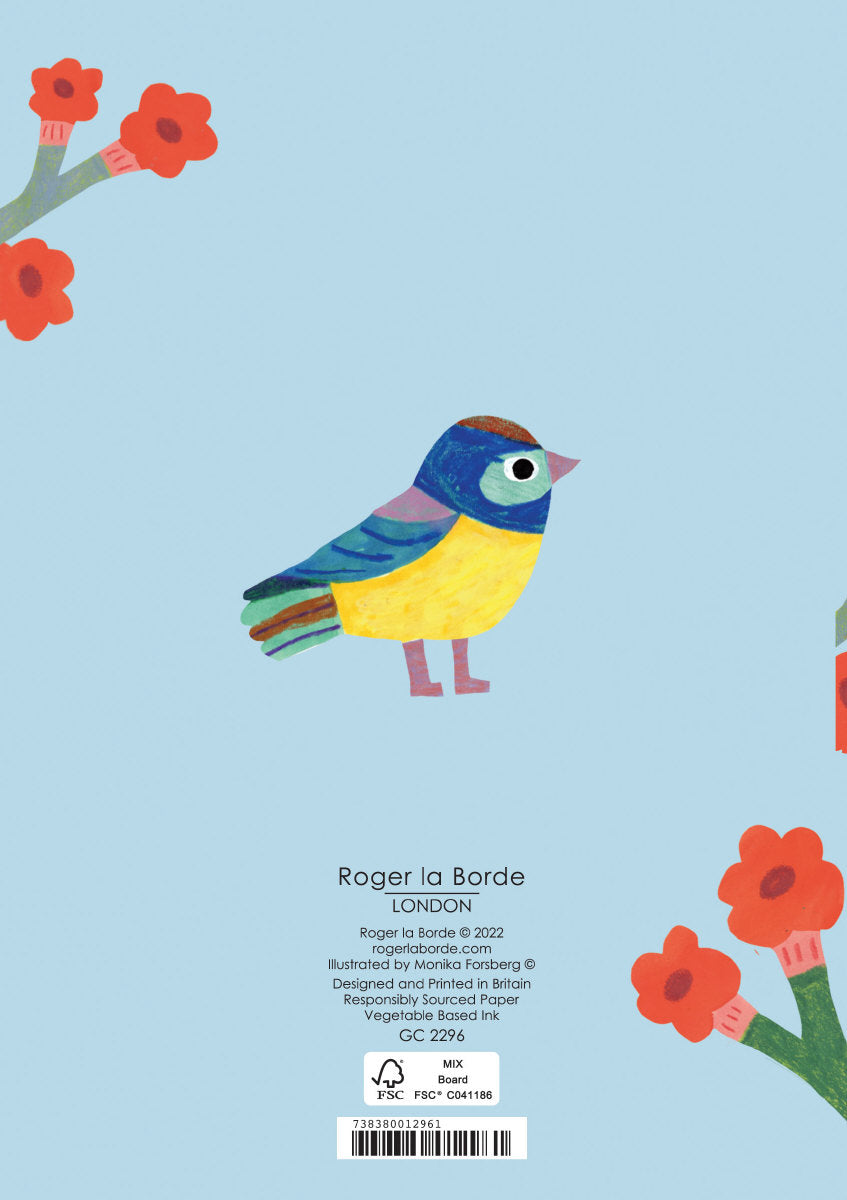 Colourful Birds Greeting Card - 2