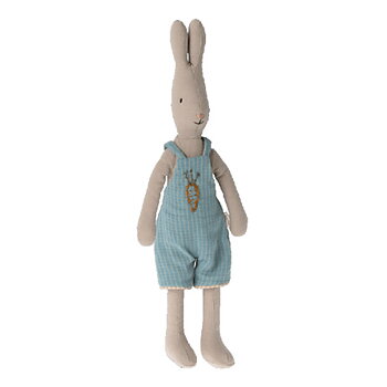 Rabbit - Kanin med blå overall från Maileg