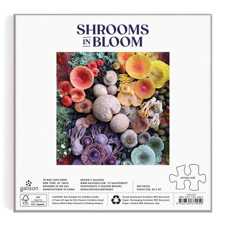 Shrooms in Bloom 500 Piece Puzzle - 5