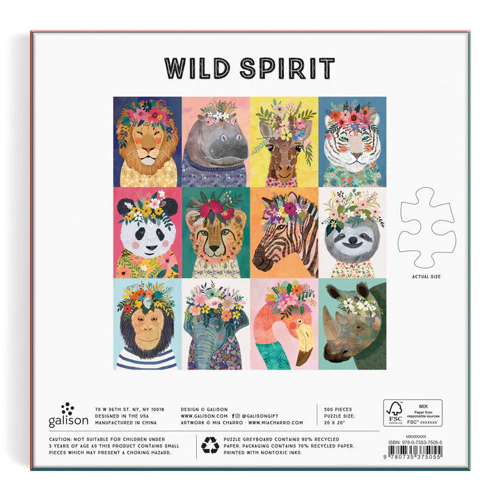 Wild Spirit 500 Piece Puzzle - 5