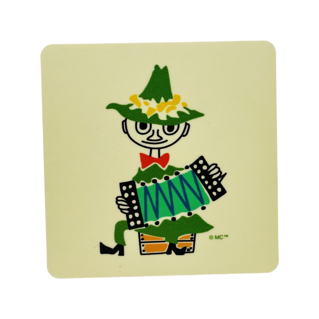 Mumin Glasunderlägg - 50´s Pattern Snusmumriken