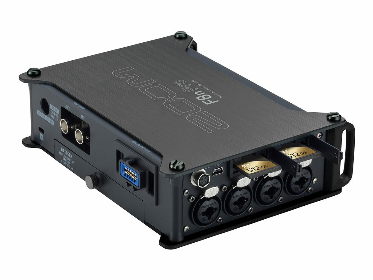 Zoom F8n PRO Multitrack Field Recorder - 7