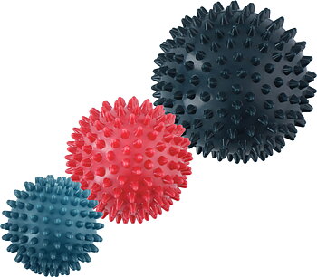 Massageträningsbollar 3st