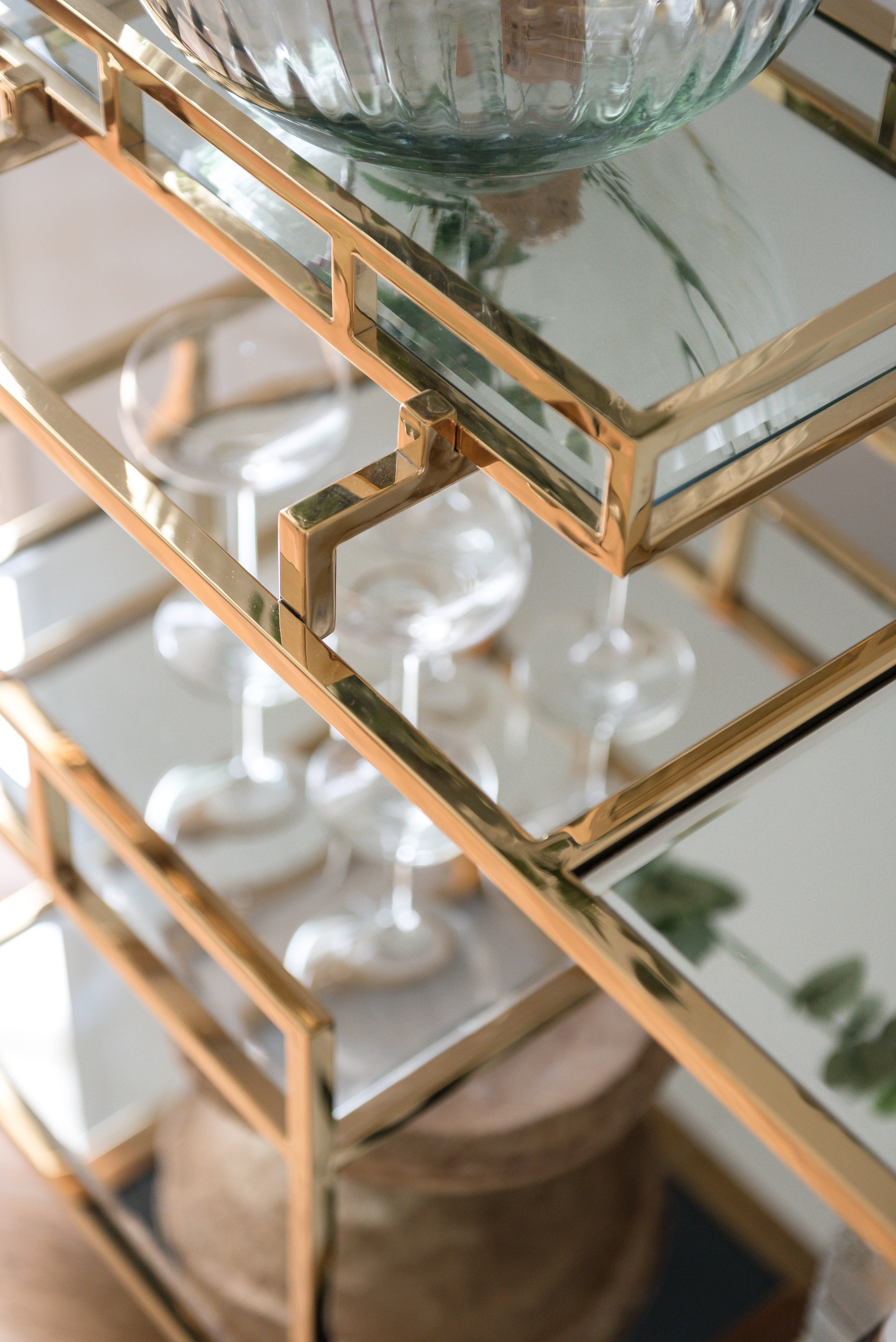 Empire drinkvagn guld - 6