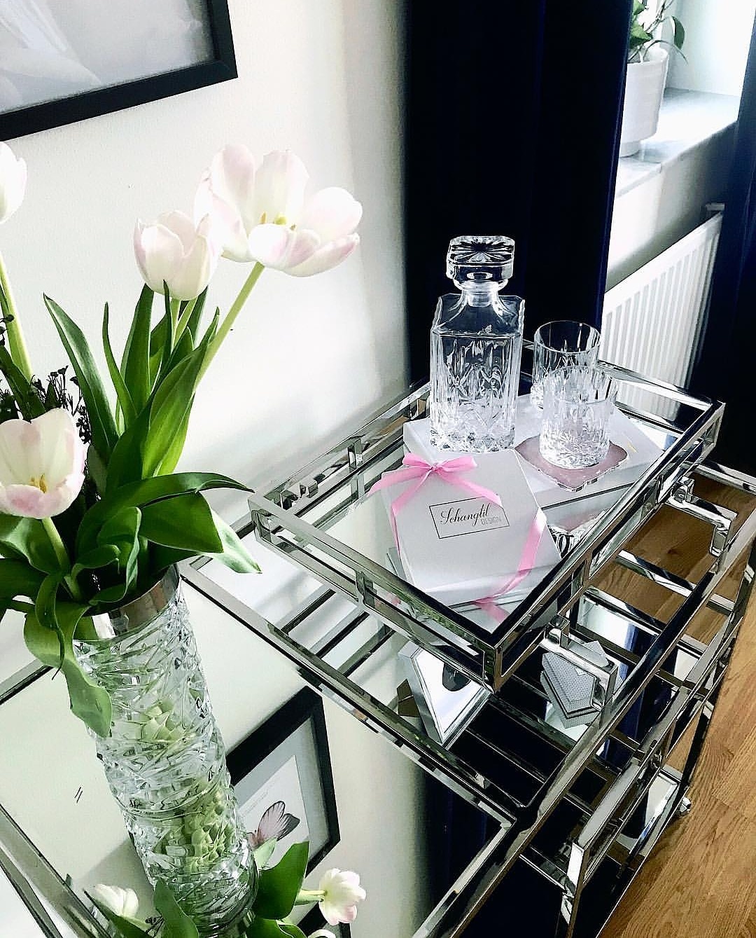Empire drinkvagn silver - 11