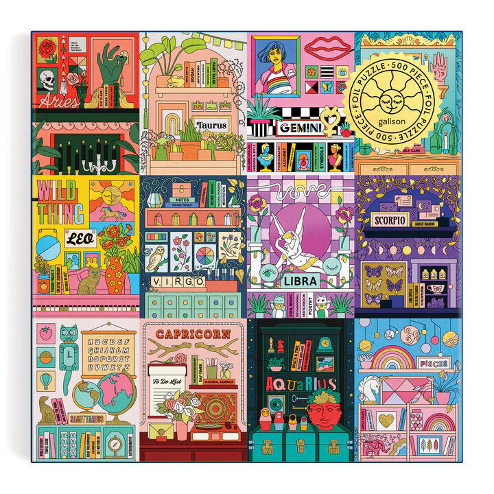 House of Astrology 500 Piece Foil Puzzle - 2