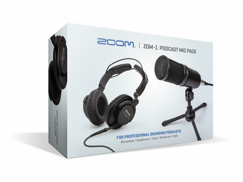 Zoom ZDM-1 Podcast Mic Pack - 9