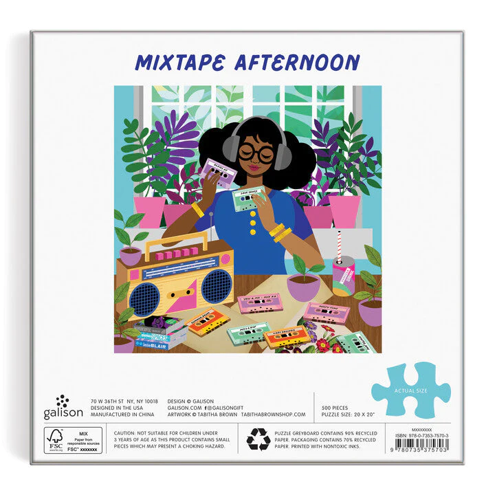 Mixtape Afternoon 500 Piece Puzzle - 5