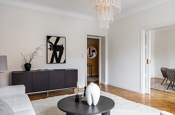 Zen sideboard brunbetsad valnöt