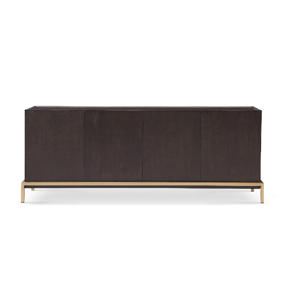 Zen sideboard brunbetsad valnöt