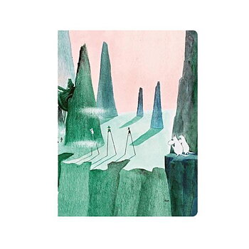 Mumin mini anteckningsbok - Wooden Stilt Walking
