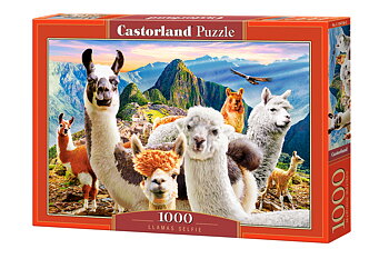 Llamas Selfie 1000 Bitar Castorland