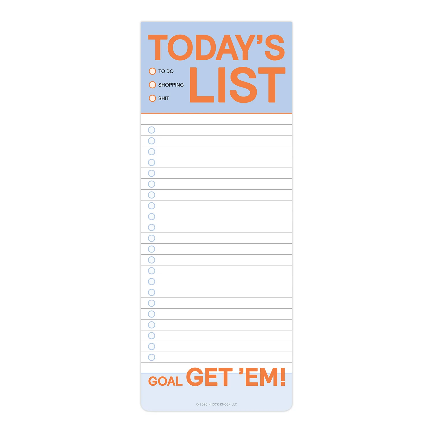 Today’s List Make-a-List Pad - 3