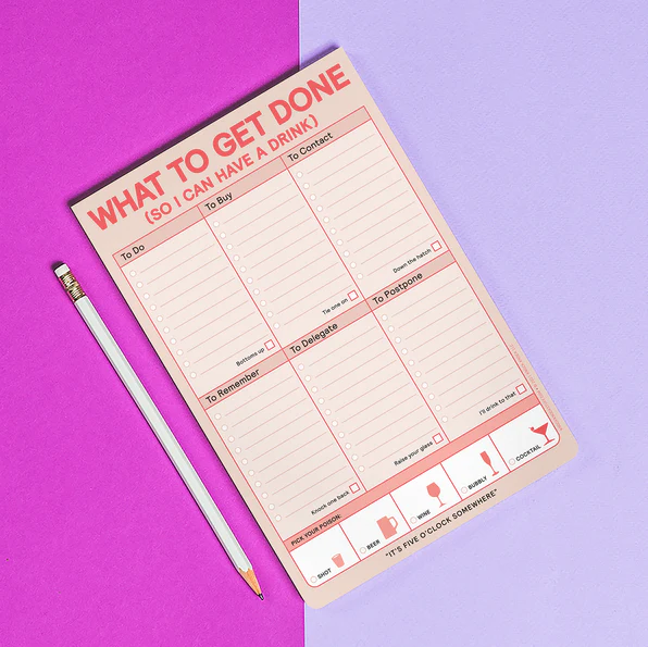 What to Get Done So I Can Have a Drink Pad (Pastel Version) - 6