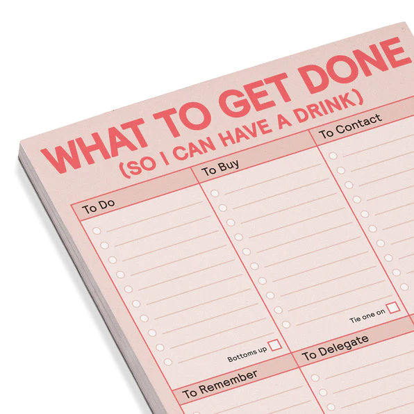 What to Get Done So I Can Have a Drink Pad (Pastel Version) - 3