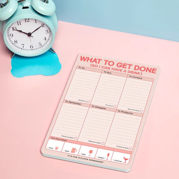 What to Get Done So I Can Have a Drink Pad (Pastel Version) - 4
