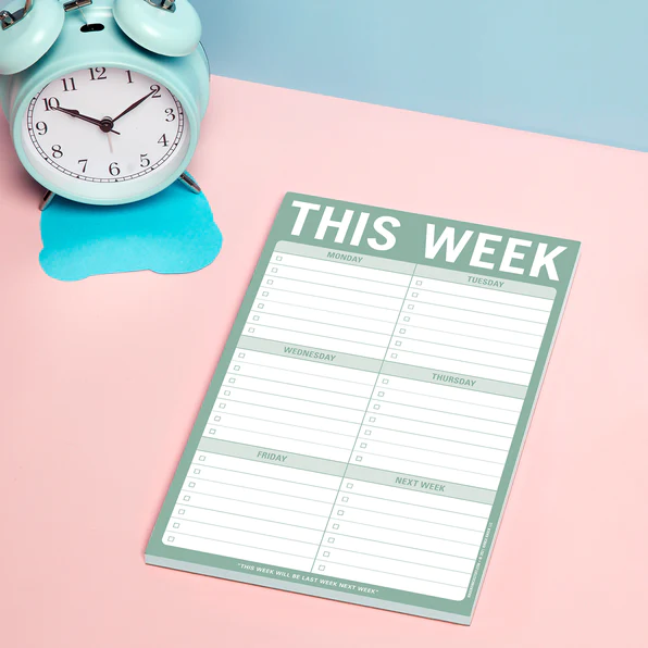 This Week Pad (Sage Green) - 4
