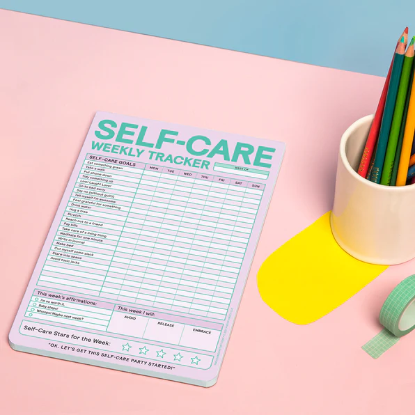 Self-Care Weekly Tracker Pad - 4