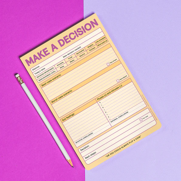 Make a Decision Pad (Pastel Version) - 6