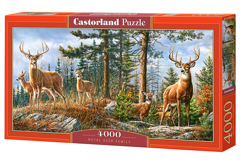Royal Deer Family 4000 Bitar Castorland - 2