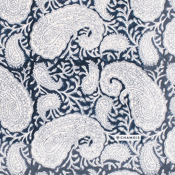 Pappersservetter - BIG PAISLEY - Chamois - 50-pack