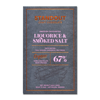 Liquorice & Beech Smoked Sea Salt 67%