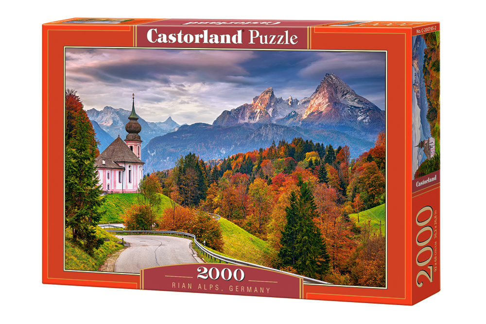 Autumn In Bavarian Alps, Germany 2000 Bitar Castorland - 2