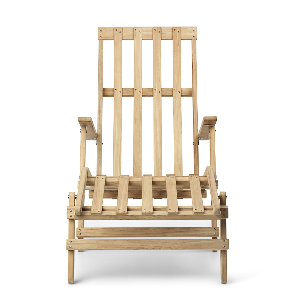 BM5565 Deck chair w. footrest - Carl Hansen & Søn